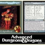 DJ digitalflood AD&D Card