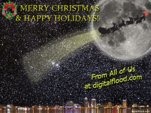 digitalflood Christmas 2009 Greeting