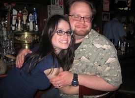 Chris n Chrissy at Halligans