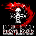 digitalflood Pirate Radio Logo by Abakai