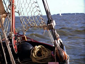 Rig at Prow of Sailing Ship -- That's what she said!