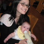 Chrissy & Emma - Emma's Baptism at St. Stephen's RC Church (2008)